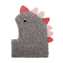 Load image into Gallery viewer, Winter Warmers - Dana the Dinosaur beanie & mittens set