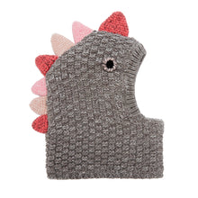 Load image into Gallery viewer, Winter Warmers - Dana the Dinosaur beanie & mittens set