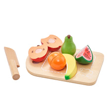 Load image into Gallery viewer, Thaynards - Let&#39;s get our Vitamin C&#39;s - Wooden Fruit Cutting Set
