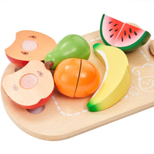 Load image into Gallery viewer, Thaynards - Let&#39;s get our Vitamin C&#39;s - Wooden Fruit Cutting Set
