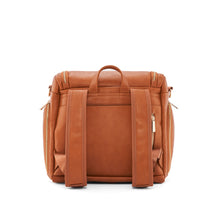 Load image into Gallery viewer, Vegan Leather Diaper Bag in Brown
