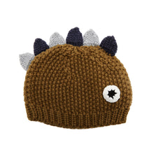 Load image into Gallery viewer, Winter Warmers - Dax the Dinosaur beanie &amp; mittens set
